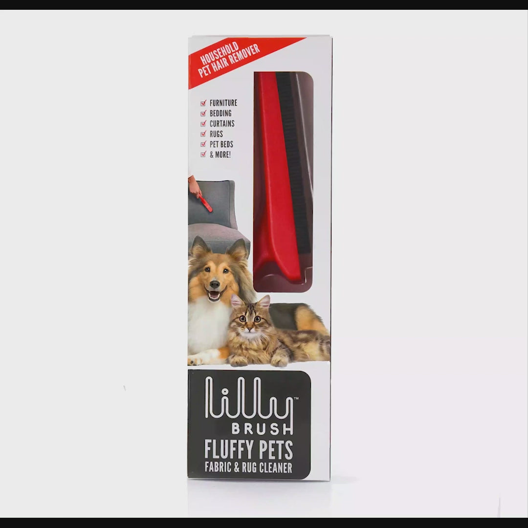 TOOLS & TOYS: Foton Pearled Candle and Lilly Brush Mini Pet Hair